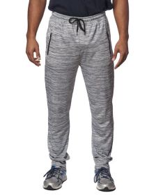 Burnside BU8801 Men's Go Anywhere Performance Jogger Pant (Color: HEATHER GREY, size: S)